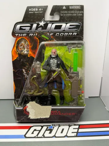 Gi Joe Rise of Cobra Cobra Commander - 2009 - Comandos em ação