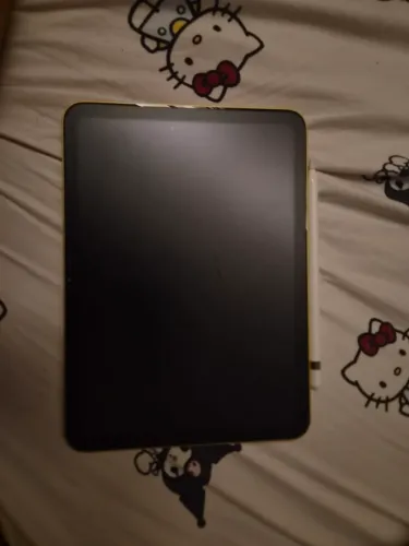 ipad 10ª geração (amarelo) com caneta