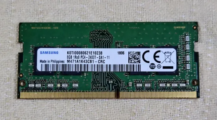 MEMÓRIA DE NOTEBOOK SAMSUNG DDR4 8GB 2400T