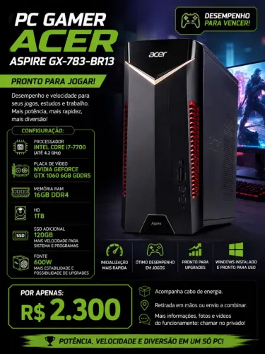 PC GAMER I7 7700