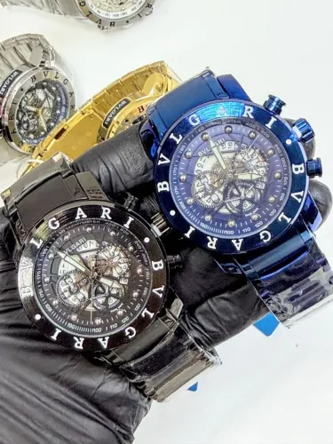 Bvlgari skeleton novo com caixa