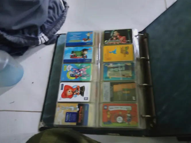Coleção 3000 cartoes