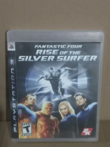 Jogo de PS3 Fantastic four rise of the silver surfer