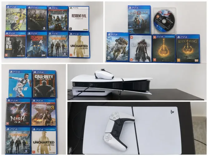 Vendo PS5 Físico Novo