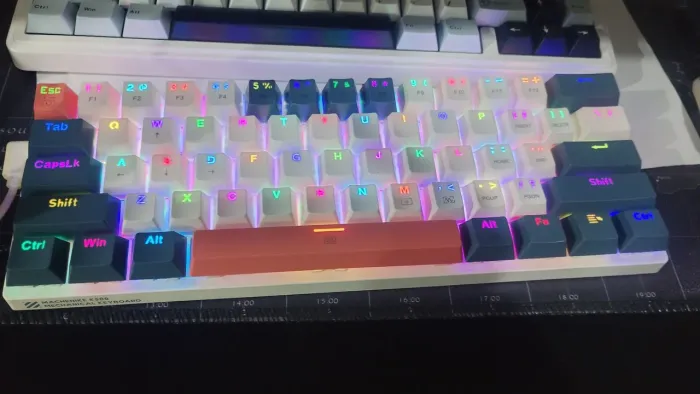 Teclado Mecânico Machenike K500 RGB Switches red