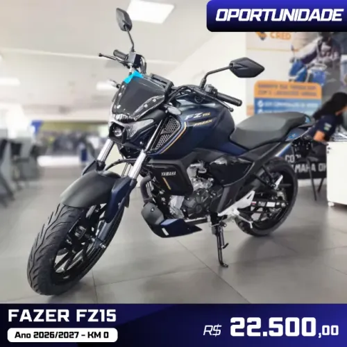 NOVA FAZER FZ15 2026/2027 0KM
