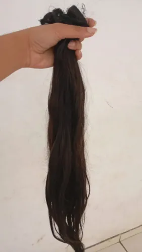 Cabelo indiano 65 cm 