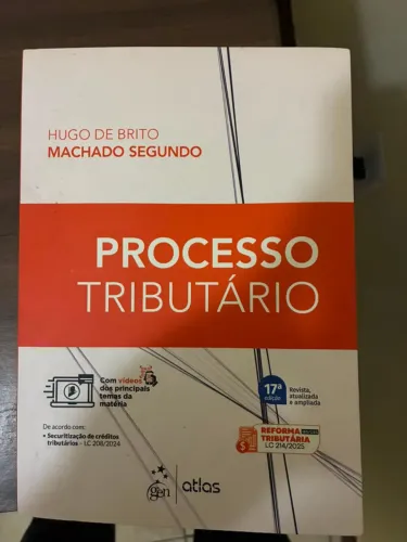 Processo Tributário - Hugo de Brito Machado 17ª Edição NOVO