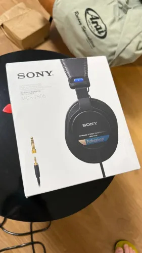 Fone de Ouvido Sony MDR-7506 ? Profissional Studio, Lacrado/Seminovo, com NF e Garantia