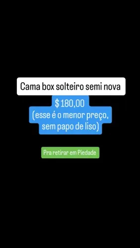 Cama box Solteiro