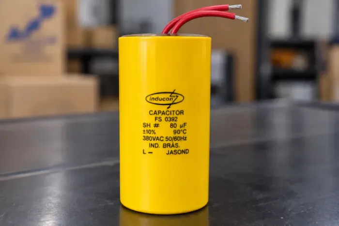 Kit com 20pçs - Capacitor permanente 18uF 380V - Inducon