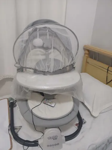 Cadeirinha De Descanso Balanço Bebê Elétrica Snug Maxi Baby