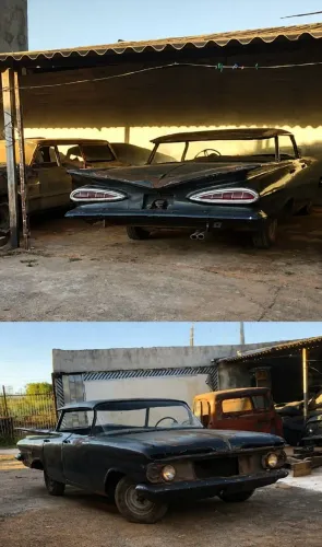Chevrolet Chevy 500 DL / SL / SE/ Furgão 1.6 (álcool) 1959