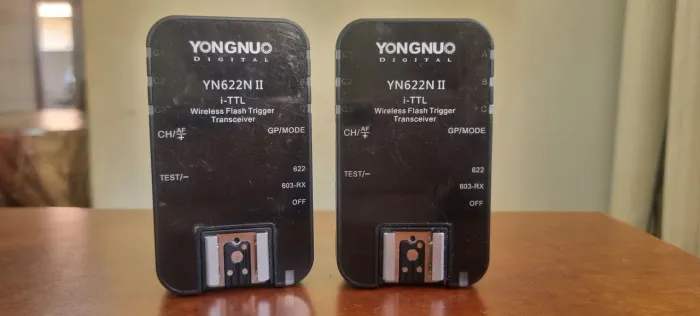 Rádio Flash Yongnuo YN622N II Nikon TTL HSS (2 Unidades)