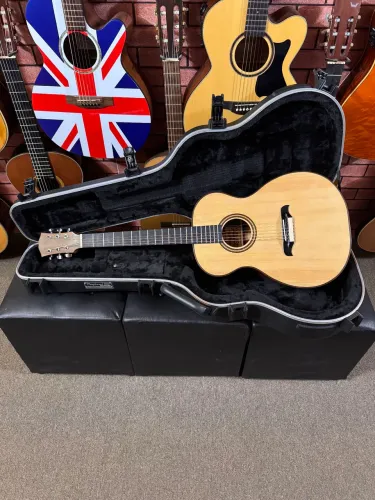 Violão Inteiro sólido Luthier elétrico fishman elixir 012 regulado ANALISO TROCAS
