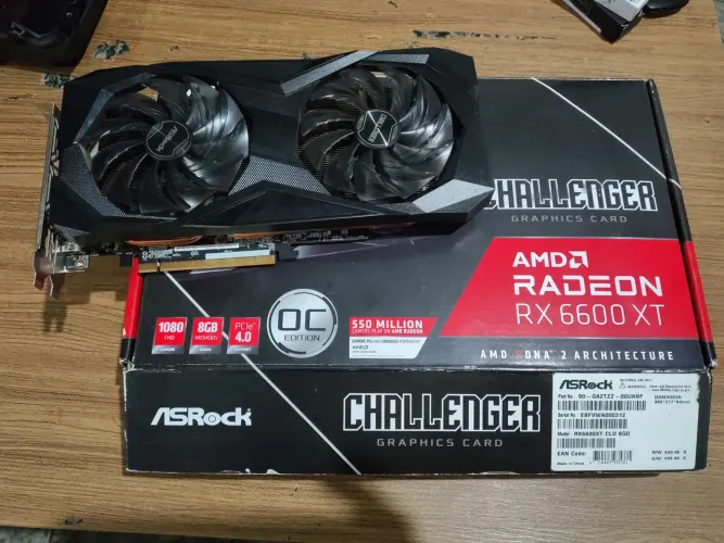 Placa de Vídeo RX 6600 XT