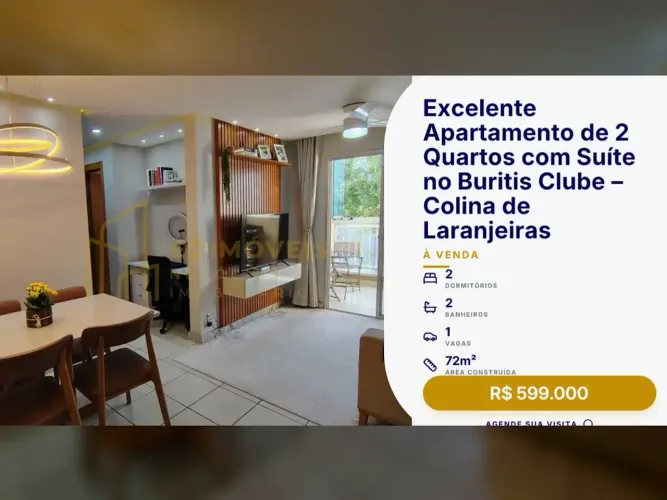 Oportunidade Única: Apartamento com Varanda em Colina de Laranjeiras