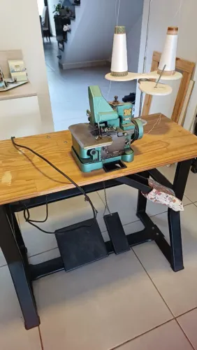 Overlock semi industrial - Blue butterfly