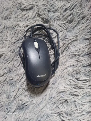 Mouse Microsoft Basic Optical - USB com fio - Preto