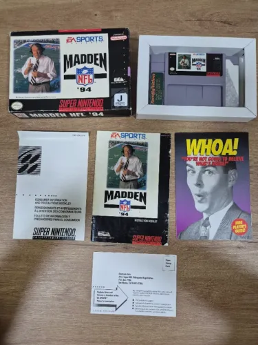 Madden NFL 94 (CIB)- Super Nintendo