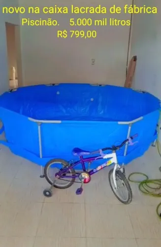 Piscina Com Muita Capacidade de Água 5.000 mil litros