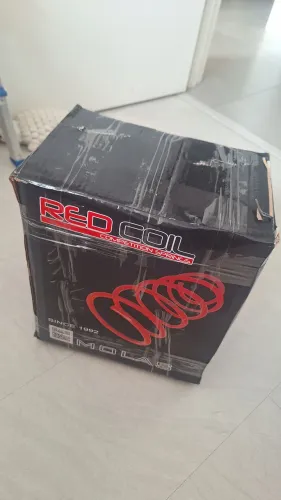 Molas esportivas red coil vw Fox 1.0 1.6