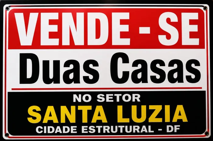 Vendo duas Casas No Setor Santa Luzia - CIDADE ESTRUTURAL