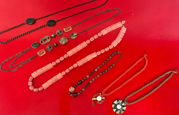 Kit colar - 6 Colares Artesanais em ótimo estado de conservação