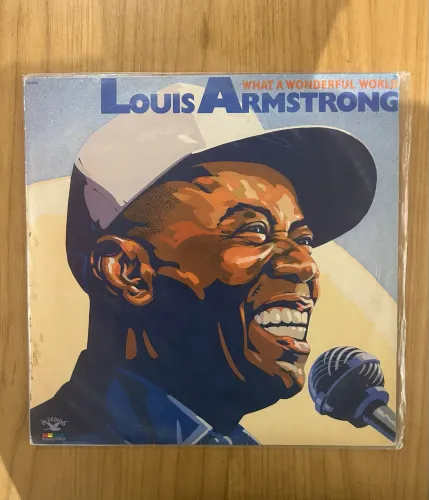 VINIL LOUIS ARMSTRONG WHAT A WONDERFUL WORLD