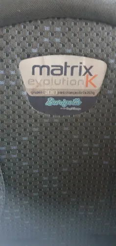Cadeirinha MATRIX EVOLUTION K 