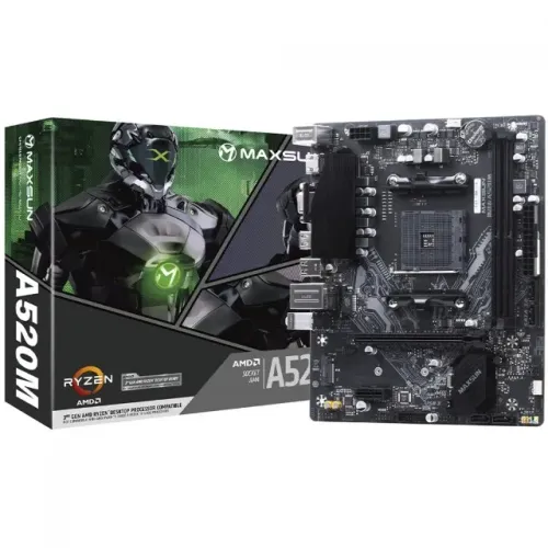 Placa Mãe MAXSUN A520M MS-Challenger AM4 mATX DDR4 [novo]