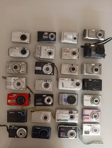 Lote diversas câmeras