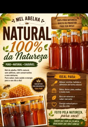 Mel 100% natural