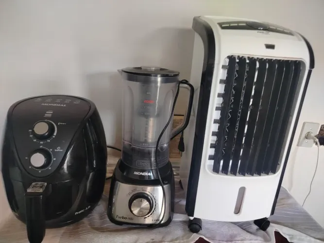 Vendo Airfryer, climatizador, liquidificador! 