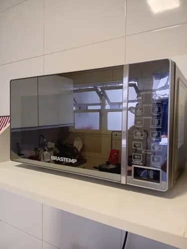 Micro-ondas Brastemp Inox