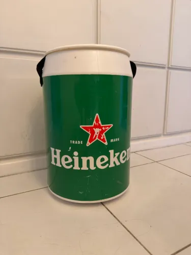 Caixa Térmica / Cooler Tipo Barril Heineken