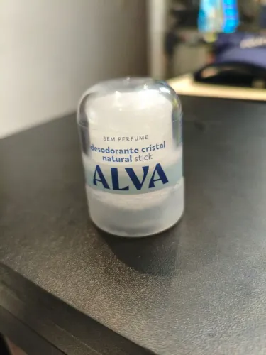 Desodorante Cristal Stick Vegano 35g Alva
