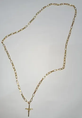 Corrente cartier e pulseira em ouro 18k