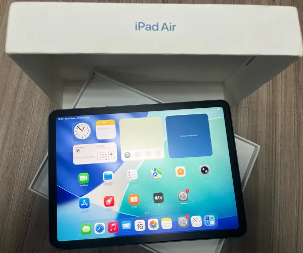 iPad Air 5ª Geração 64GB + Apple Pencil Original e Acessórios