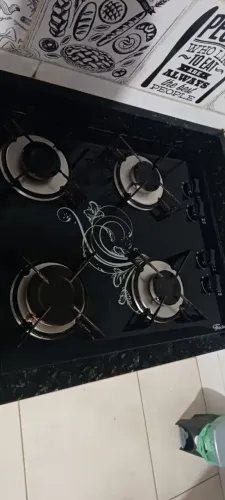 Fogão cooktop Fischer usado, em boas condições