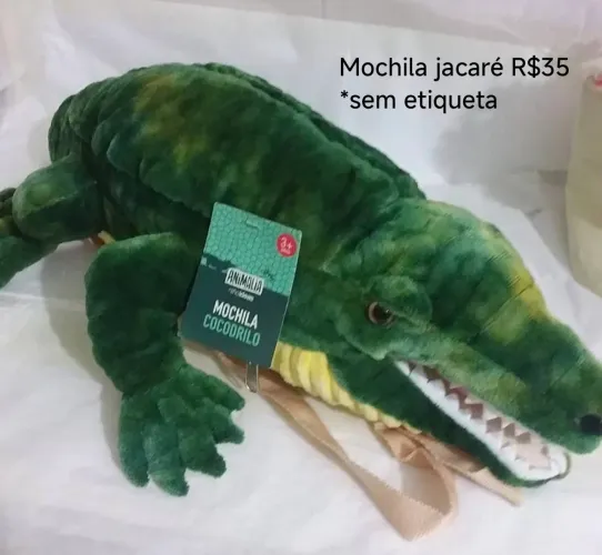 Mochila jacaré 