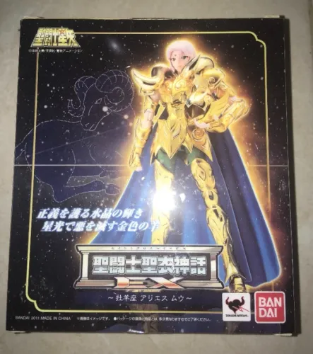 Mu De Áries Cloth Myth Ex Saint Seiya Cdz Bandai