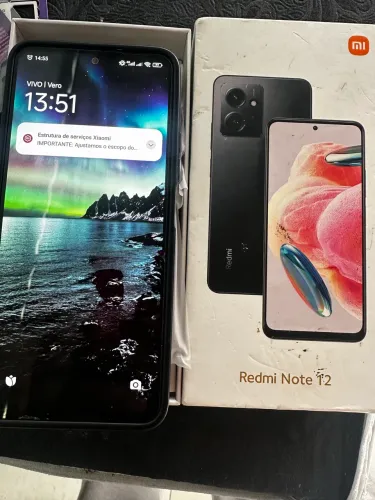 Celular Smartphone Xiaomi Redmi Note 12 256gb 8gb RAM