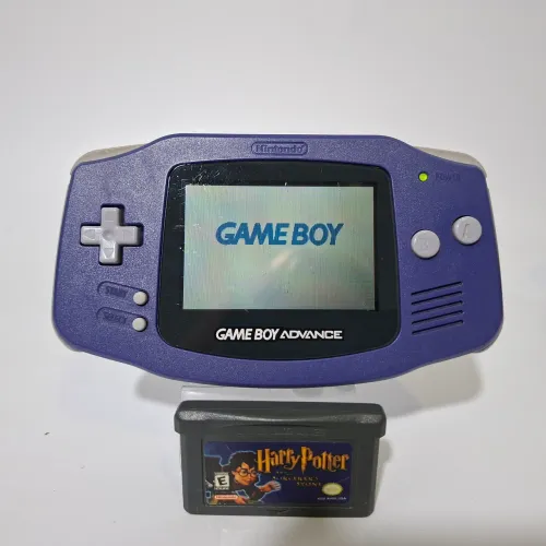 Game boy advance com jogo harry potter nintendo
