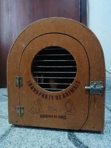 Caixa de transporte para cães e gatos