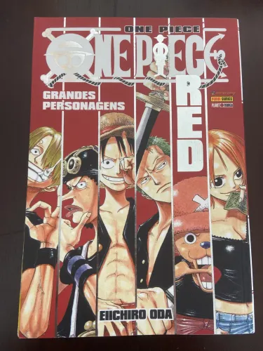 One Piece: Grandes Personagens Red | Databook Oficial | Excelente Estado