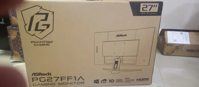 Monitor asrock 165hz 27 polegadas