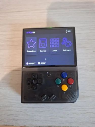 Console emulador portátil Miyoo Mini+ Com Case original e MicroSDXC 64GB