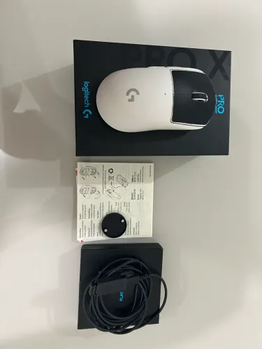 Mouse Logitech G Pro X Superlight Branco + Headset Havit H2015d