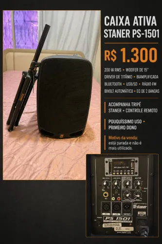 Caixa Ativa Staner PS-1501